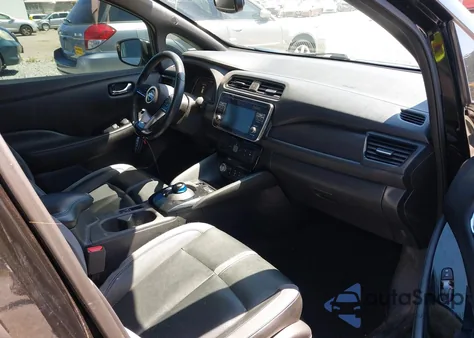 2018 Nissan Leaf Sl z USA, uszkodzony, nr VIN 1N4AZ1CP4JC317469